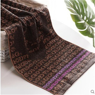 Jielia cotton antibacterial towel 74*33 custom logo embroidered word gift group purchase home cotton face towel