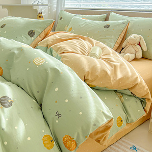 Cotton Quilt Cover Single Piece 2025 New Cotton Thickened Warm 100 Quilt Cover Single 150x 200x 230 Separate