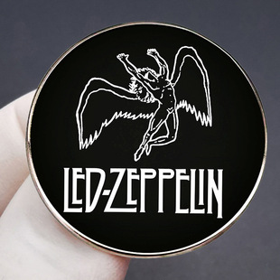 Zeppelin brooch British metal music rock band pin alloy badge accessories