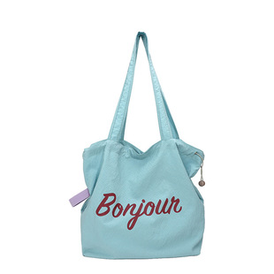 Korean Style New Niche Design Bag Women's Large Capacity 2025 Shoulder Bag Casual Personalized Portable Trendy Tote Bag