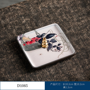 Customized Enamel Incense Inserts, Custom-Made National Trend Incense Dishes, Wire Incense Burners, Ceramic Incense Channels, Coil Incense Burners, Cloisonné