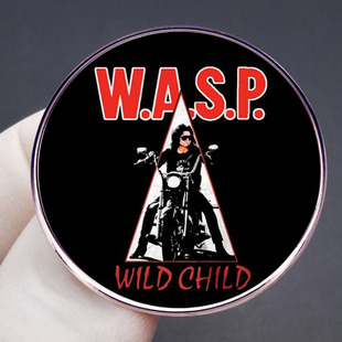 W.A.S.P. брошь рок-группы американская хэви-метал музыкальная брошь значок из золотого сплава аксессуары