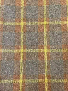 Woolen tweed in stock large plaid coat clothing/shoes and hats/luggage fabric Shaoxing supply