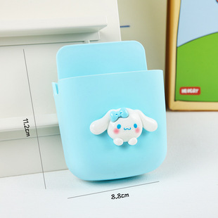 Creative cute cartoon wall-mounted storage box student dormitory bedroom desktop wall large capacity storage rack wholesale