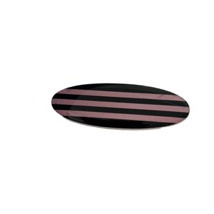 New Barbie pink black oval hairpin dripping oil high-grade forehead broken hairpin side clip oval hairpin cute in stock