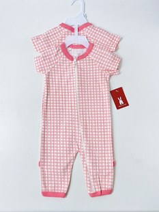 [Первая партия] American Bebe Sunrise детские короткие джемперы на молнии для ползания на молнии