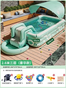 Factory Slide Large Swimming Pool Home Children Baby Bucket Kids Adult Play Home Thickened Baby Inflatable