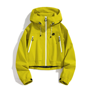 2025 Charge Clothes Women's Short Spring Outdoor Fashion Sports Mountaineering Clothes Group Buying Work Jacket