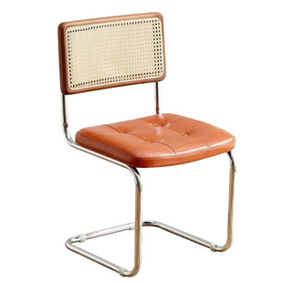 Rattan-like Soft Bag Chair Simple Nordic Home Designer Dining Chair Internet Celebrity Cafe Hotel Leisure Middle Ancient Chair