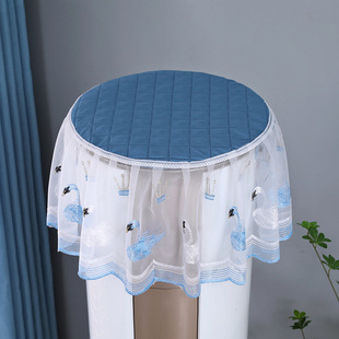 Gree Simple Round Air Conditioning Dust Cover Midea Boot Cover Towel Cabinet Machine Cover Cloth Vertical Cylindrical Cover