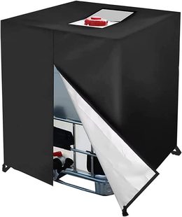 Cross-border water tank cover outdoor waterproof cover IBC ton barrel cover 1000L outdoor water tank cover waterproof and dustproof bucket cover