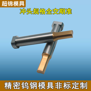 Tungsten Steel Punch Thimble CArbide High HArdness Punch Precision Mold A Punch Non-stAndArd Mold Accessories Processing PArts