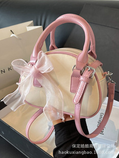 Niche Design Bow Bag Women's 2024 New Fashionable Summer All-match One-shoulder Underarm Bag High-end Bucket Bag