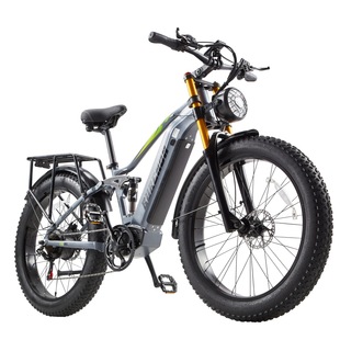 Overseas Warehouse Electric Mountain Bike Snowmobile European and American Cross-Border Factory Direct Sales Burchda Popular Rx80 Moped