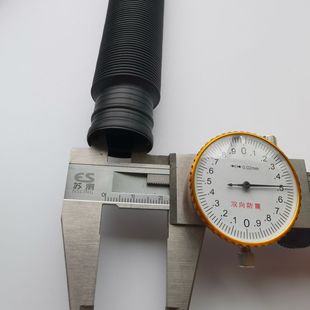 Пятно черный 2.5m телескопическая гофрированная труба складная стыковая удлинитель универсальная пластиковая труба оптом