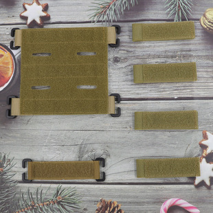 A Variety of Velcro Morale Badge Base Tactical Vest Backpack Functional Hook Sticker Base Molle System Armband
