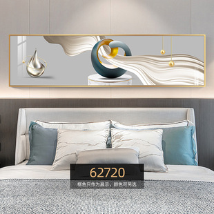 Modern Minimalist Bedroom Decorative Painting Light Luxury Atmospheric Master Bedside Mural Living Room Sofa Background Wall Banner Hanging Painting