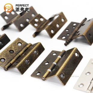 Source wholesale 3 fold hinge hinge high-end 4 fold hinge direct American antique hinge pure copper hinge