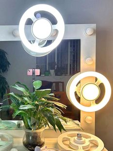 Live cosmetic mirror lamp led ring work lamp E27 screw bulb universal lamp holder photography bride fill light socket