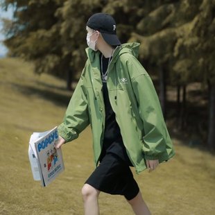 American functional style jacket national fashion Mountain High Street vibe design jacket men's autumn hooded workwear jacket