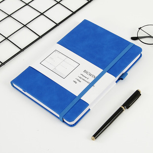 Sheep skin notebook strap notebook set blank plan book weekly schedule planning notebook