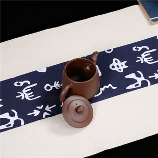 Authentic purple clay teapot kung fu teapot round belly thread pot mud pot semi-handmade Chaoshan teapot manufacturer tea set 120ml
