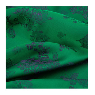 In stock rayon imitation acetate fabric cheongsam fashion dress polyester woven fabric jacquard fabric