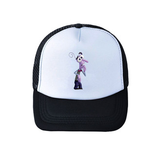 2024 cross-border new product mind agent inside out black and white net cap four seasons sunshade outdoor sports net cap