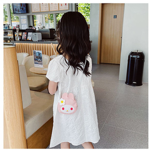 Crossbody 2023 New Fashion Western Style Cute Boys and Girls Crossbody Bag Coin Purse Rabbit Shoulder Bag