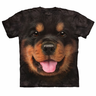 Europe and the United States cross-border new men's digital printing animal logo round neck short sleeve t-shirt adult factory direct sales