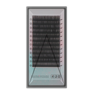 0.20 single flat hair grafting eyelash soft double hair tip wind blowing Japanese single fake eyelash factory wholesale