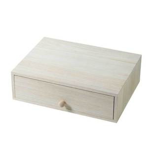 HNZM106 Storage Box with Lock Drawer Type Solid Wood Household Desktop Large Capacity Rectangular Single Layer Cash Box Cabinet