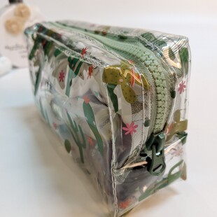 Simple Three-Dimensional Transparent Travel Wash Cosmetic Bag Jelly Colorful Gift Bag PVC Portable Packaging Bag