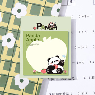 Ins Cute Panda Post-it Notes Students Mark N-time Stickers Children's Holiday Gift Prizes