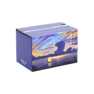 One-Tear Paper Box, Customized Cosmetics Tear-Off Paper Box, Colorful Zipper Box, Tape-Free Logistics Paper Box, Zipper Box
