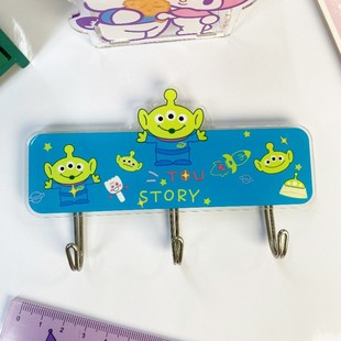 Little Red Book same style door hook Sanrio cartoon bathroom hook cute acrylic seamless hook punch-free