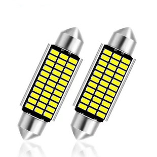 Автомобильный светодиодный светильник на крышу cnabus double Point 3014 31/36/39/41 мм декодирование лампа для чтения подсветка номерного знака