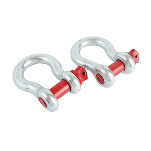 National standard shackle manufacturers supply spray shackle bow shackle D-ring shackle U-ring lifting snap ring shackle