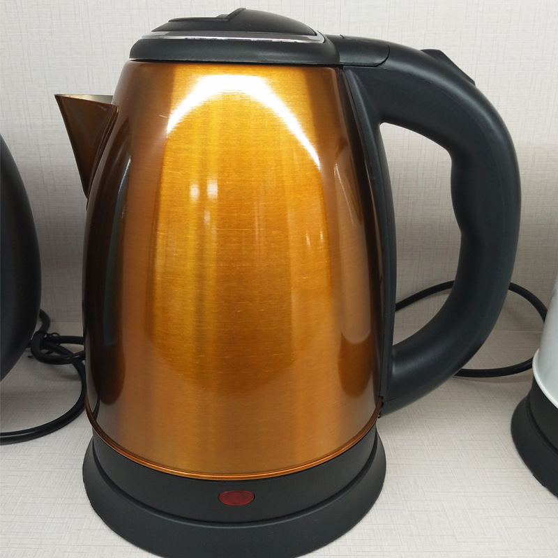 Positive Hemispheric Electric Kettle with Automatic Power Off, Stainless Steel Kettle for Household, Commercial, and Hotel Use, Factory Direct Sales
