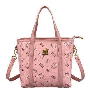 Niche Light Luxury HelloKitty Hello Kitty Food Basket Tote Bag Women's 2024 Handbag Crossbody Shoulder Bag