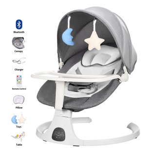 Newborn Multi-functional Baby Electric Rocking Chair Baby Sleeping Artifact Baby Soothing Chair Reclining Sleeping Cradle