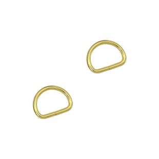 Wholesale luggage hardware accessories inner width 2.5cm D buckle semicircle hanging buckle bag buckle chain connection hanging ring
