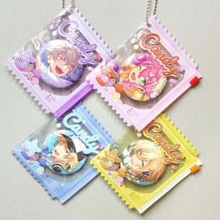 Japanese candy series yummy bag pain bag display pendant millet protection card set gu mei props badge storage bag