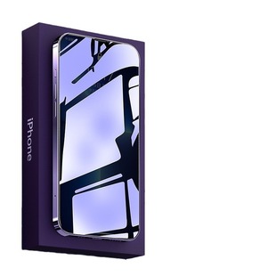 [Импорт из США] Применимо для Apple 16ProMax закаленная пленка Corning 5pro Blu-ray защита глаз 14/13/12