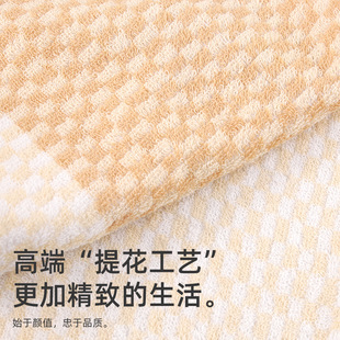 Cotton picking time MJ100 gift Plaid towel adult household thickened absorbent face towel towel wholesale