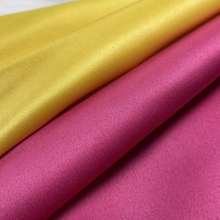 Non-Elastic Matte Silks and Satins Fabric, Wedding Silks and Satins Cheongsam Dress Silks and Satins Fabric, Plain Forged Polyester Imitation Silk Fabric