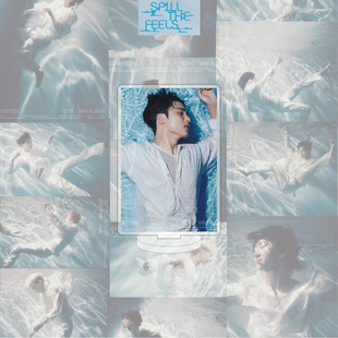 SEVENTEEN 12th Mini Album Новый Акрил двухсторонний стоячий стол украшение украшение звезды