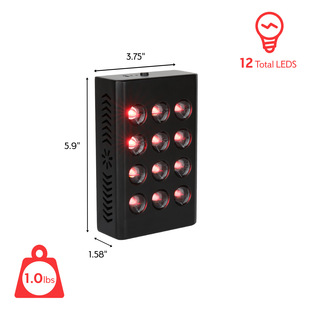 Новый MINI60led красоты терапия лампа Встроенная перезаряжаемая портативный двойной чип красный свет инфракрасная лампа выпечки