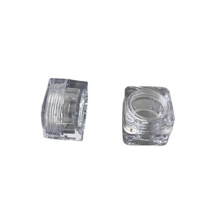 Clear cream jar 5G AS gold powder nail sequins storage box small square bottle plastic eye cream eye shadow Foundation box