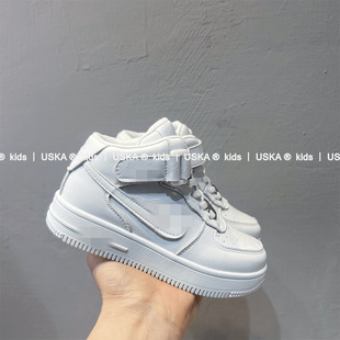 Children's Genuine Leather White Shoes 2025 Spring and Autumn Boys' sneaker Casual Kid Shoes Girls' Board Shoes Baby Soft Sole Shoes